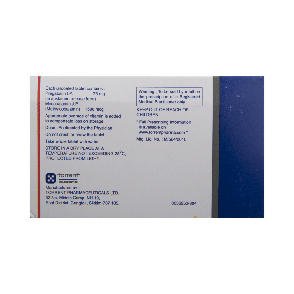 Pregalin X SR 75 Tablet