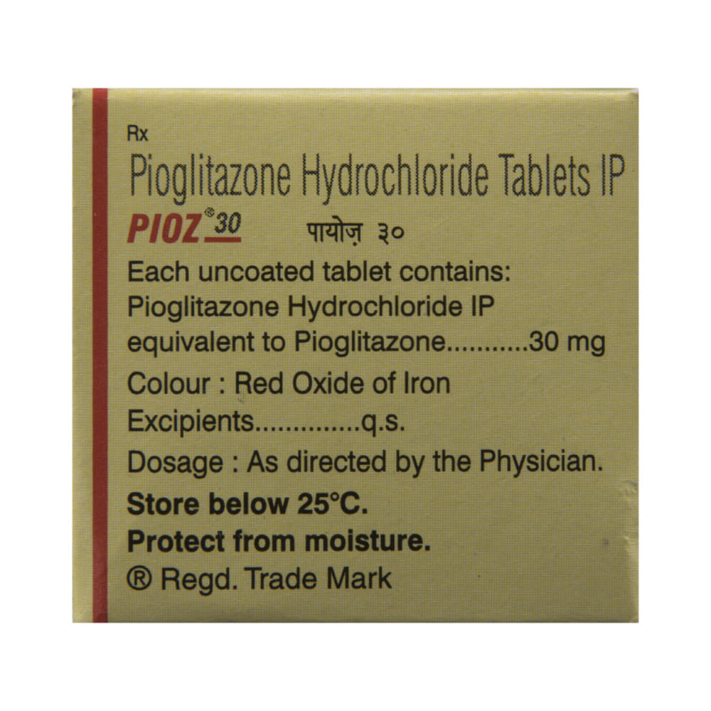 Pioz 30 Tablet