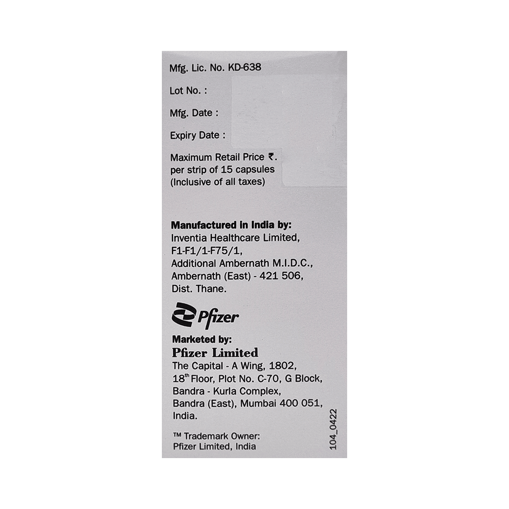 Neksium D 20 Capsule SR