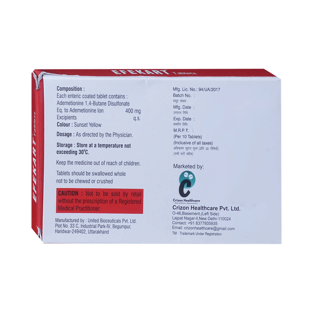 Efekart 400mg Tablet