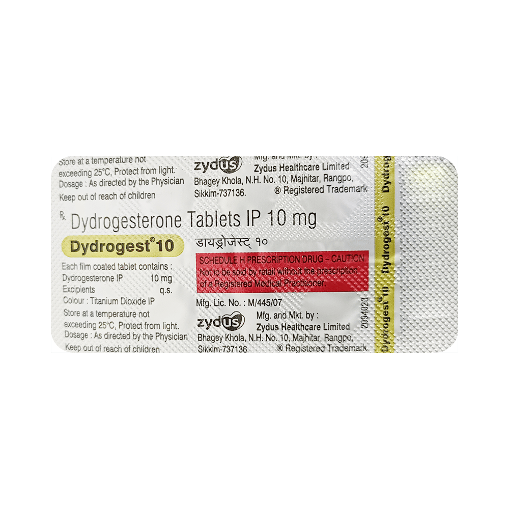Dydrogest 10 Tablet