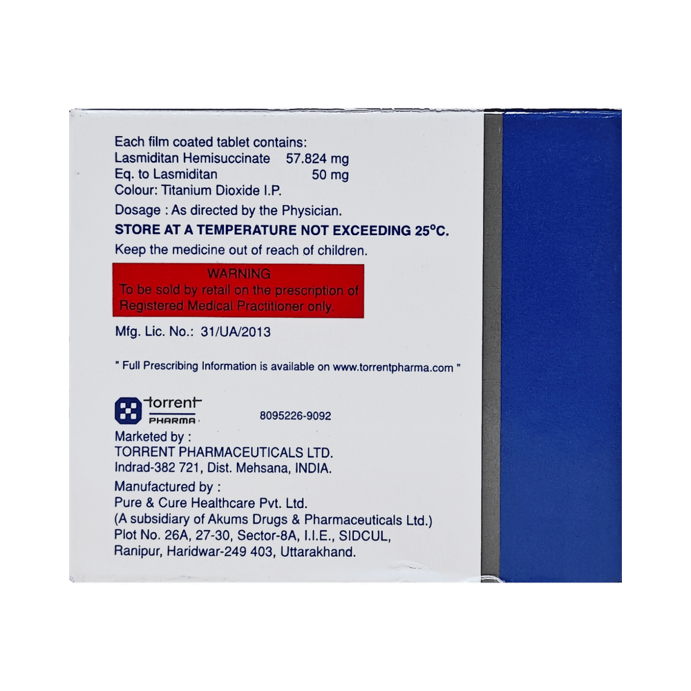 Lasmiray 50mg Tablet