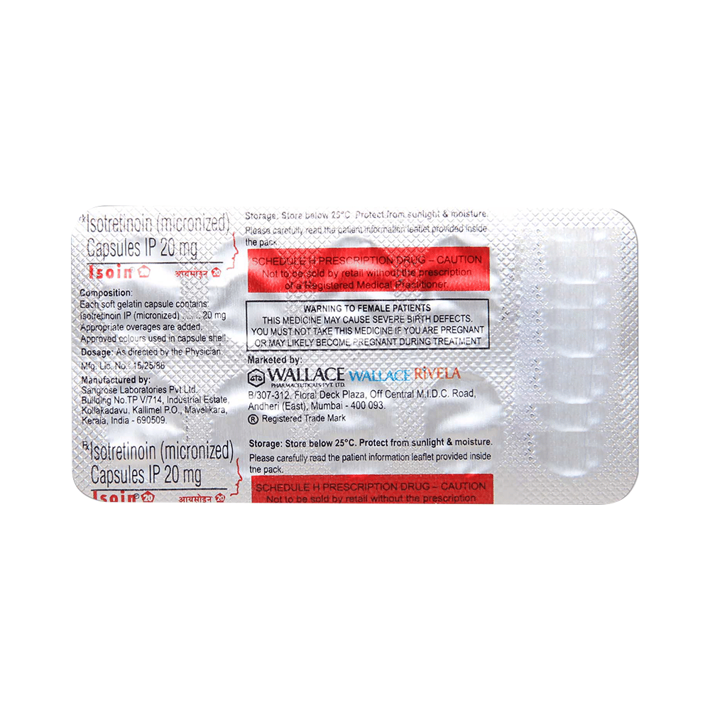 IsoIN 20 Capsule