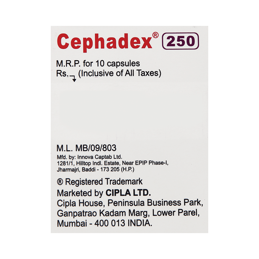 Cephadex 250 Capsule
