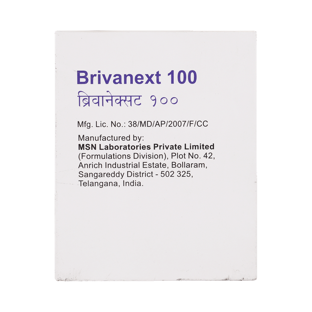 Brivanext 100mg Tablet