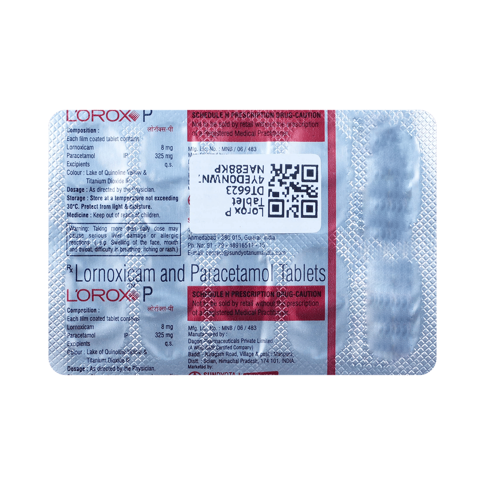 Lorox P Tablet