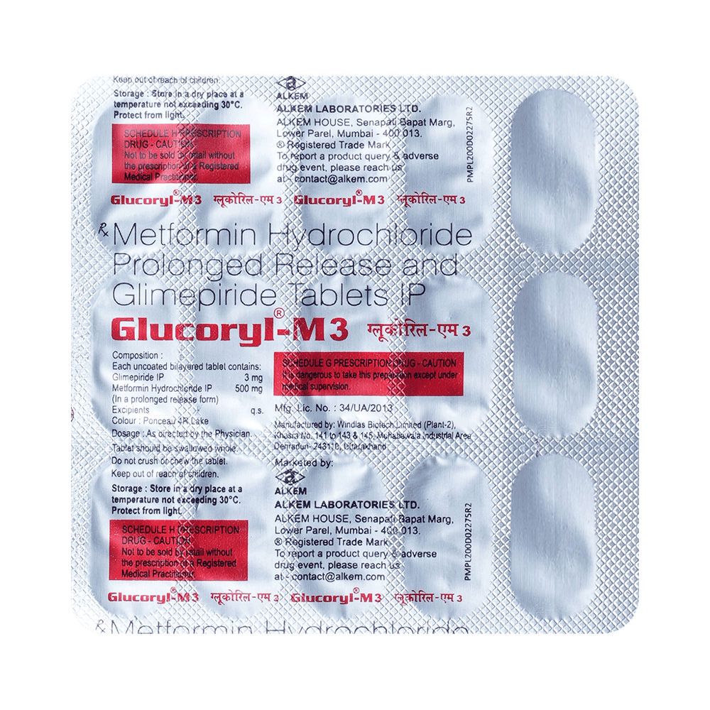 Glucoryl-M3 Tablet PR