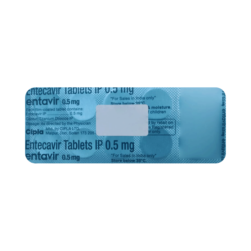 Entavir 0.5mg Tablet