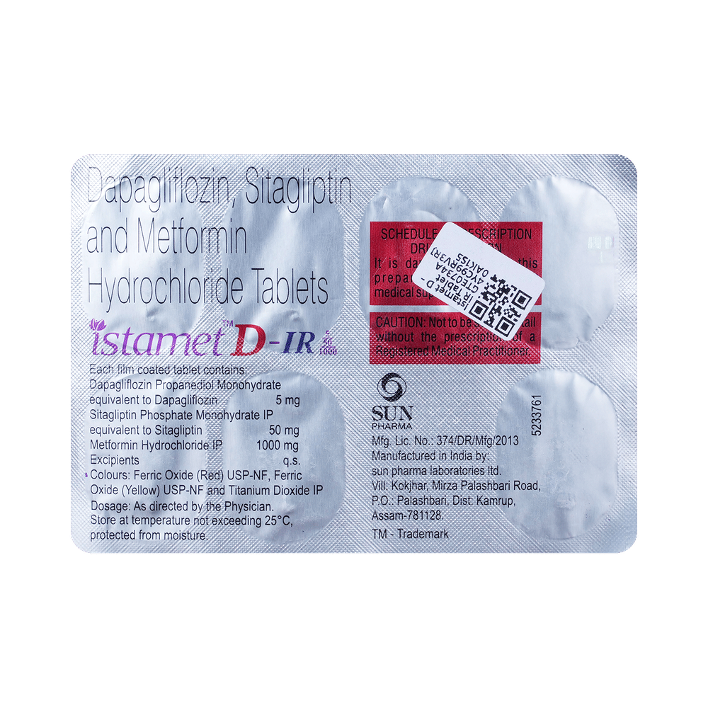 Istamet D 5/50/1000 IR Tablet