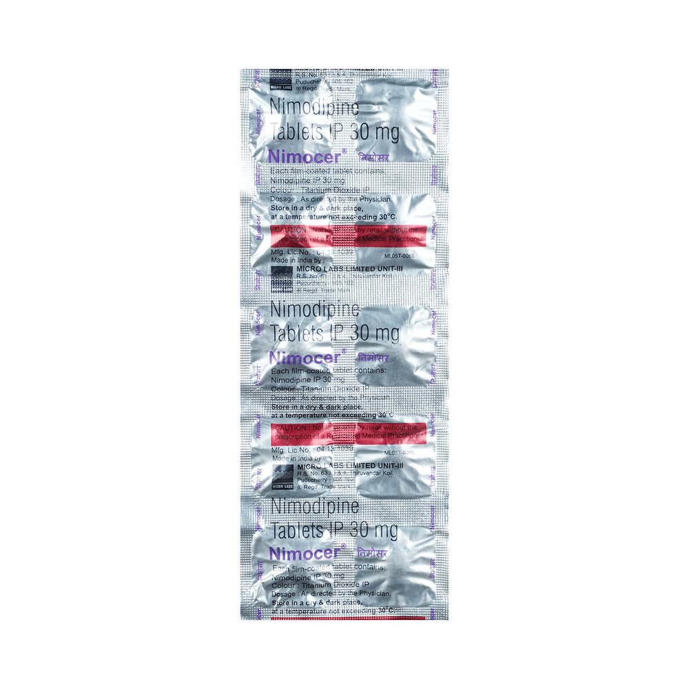 Nimocer 30mg Tablet