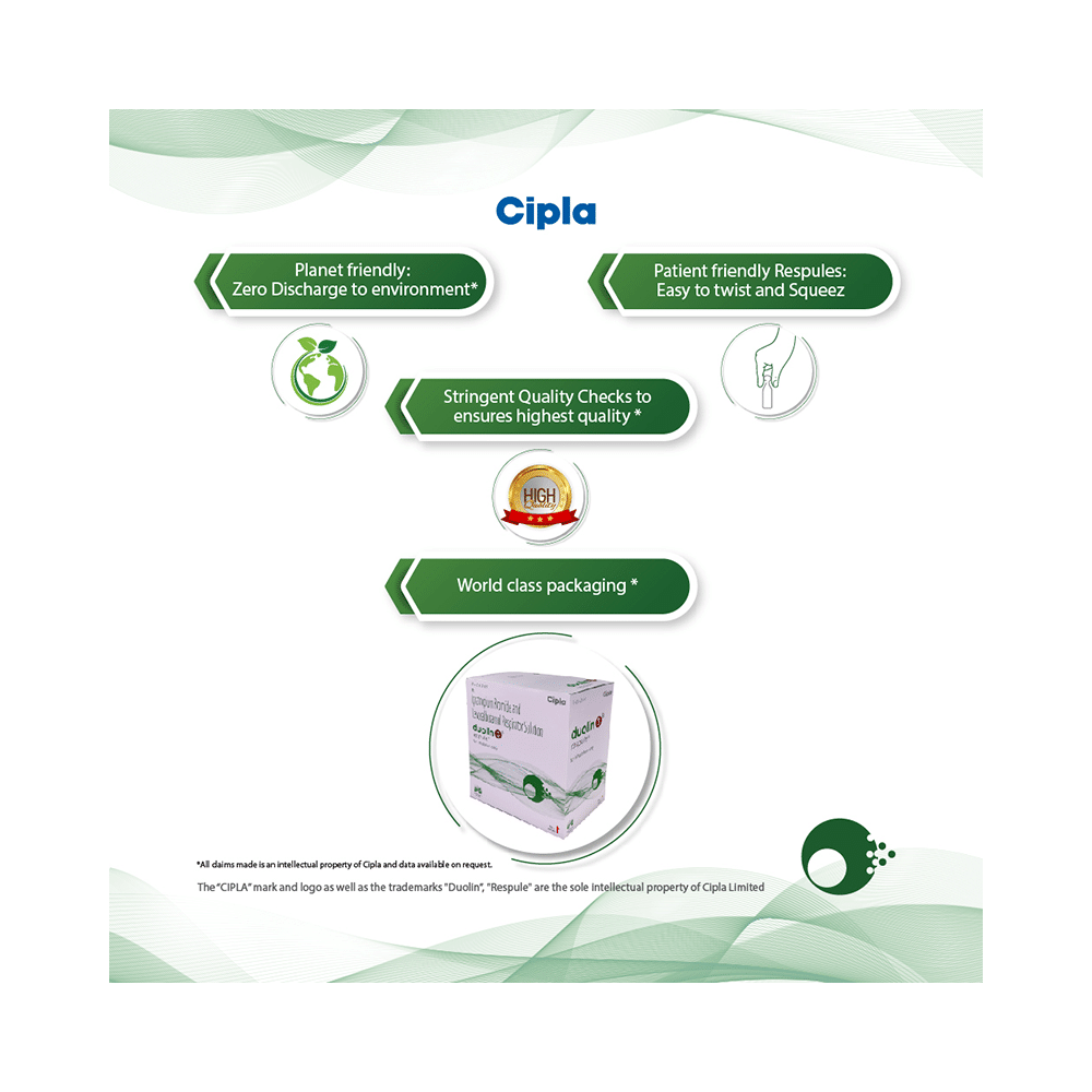 DUOlin 3 Respules 3ml