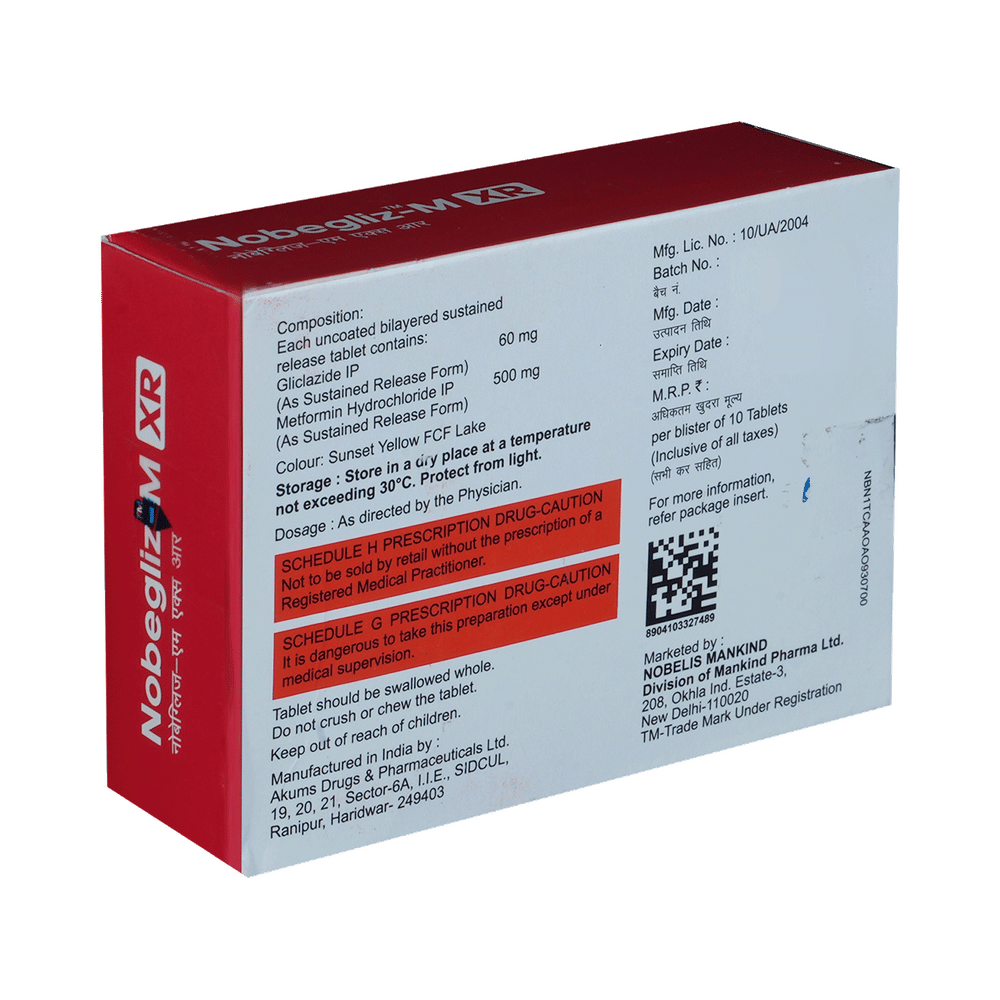 Nobegliz-M XR Tablet