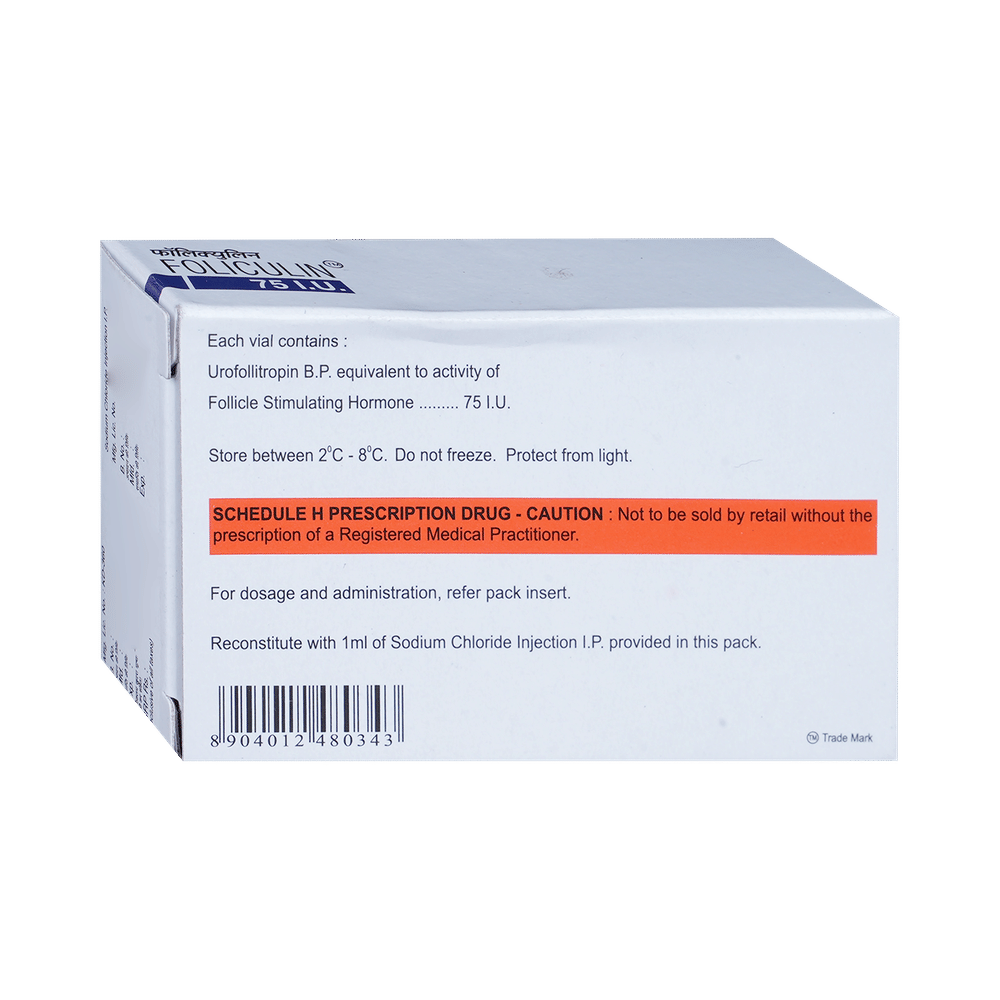 Foliculin 75IU Injection