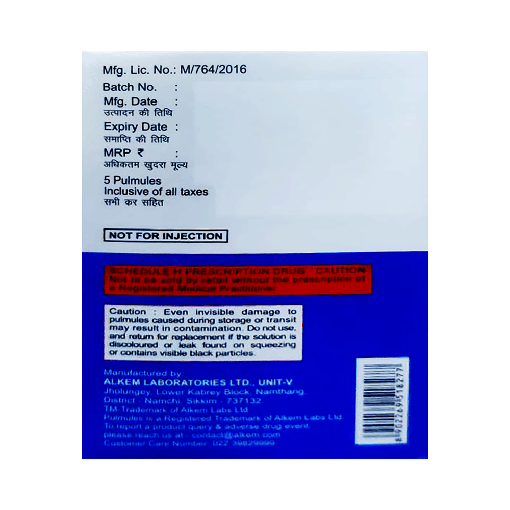 IPRAsure Pulmules (2.5 ml Each)