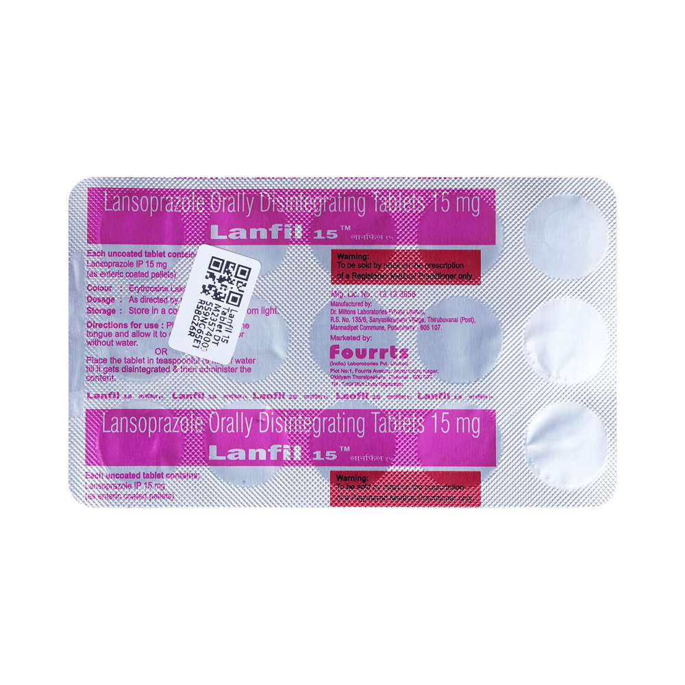 Lanfil 15 Tablet DT