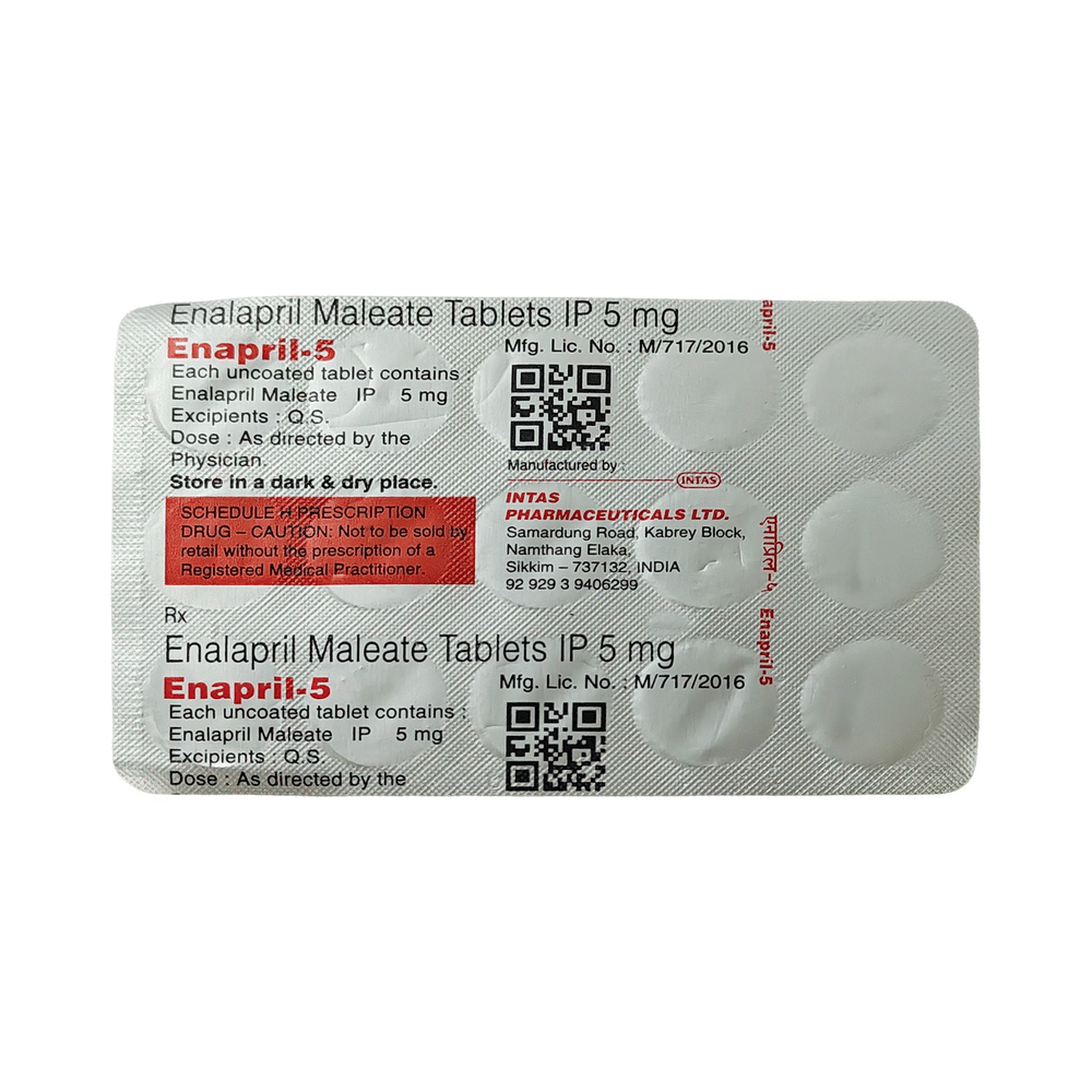 Enapril 5 Tablet