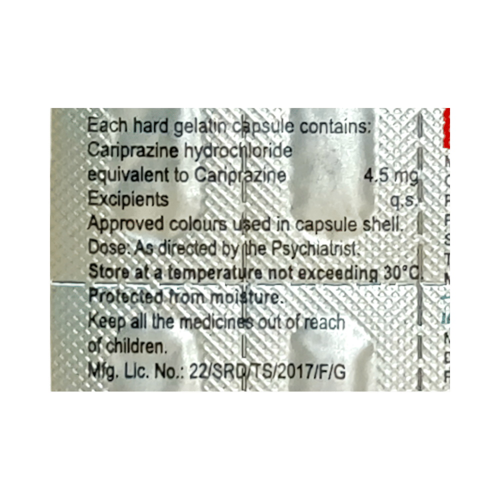 Carinia 4.5mg Capsule