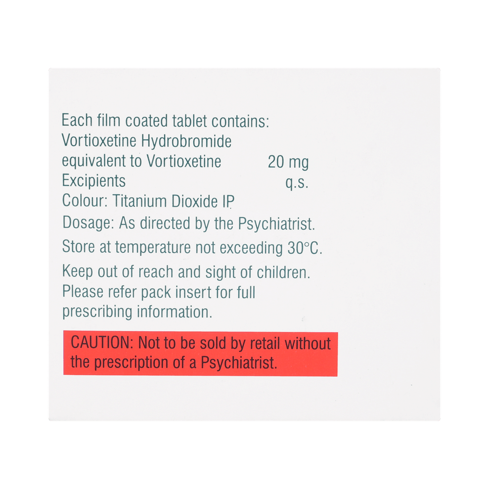 Vortidif 20mg Tablet