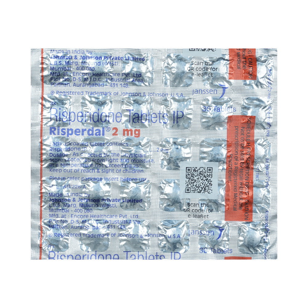 Risperdal 2mg Tablet