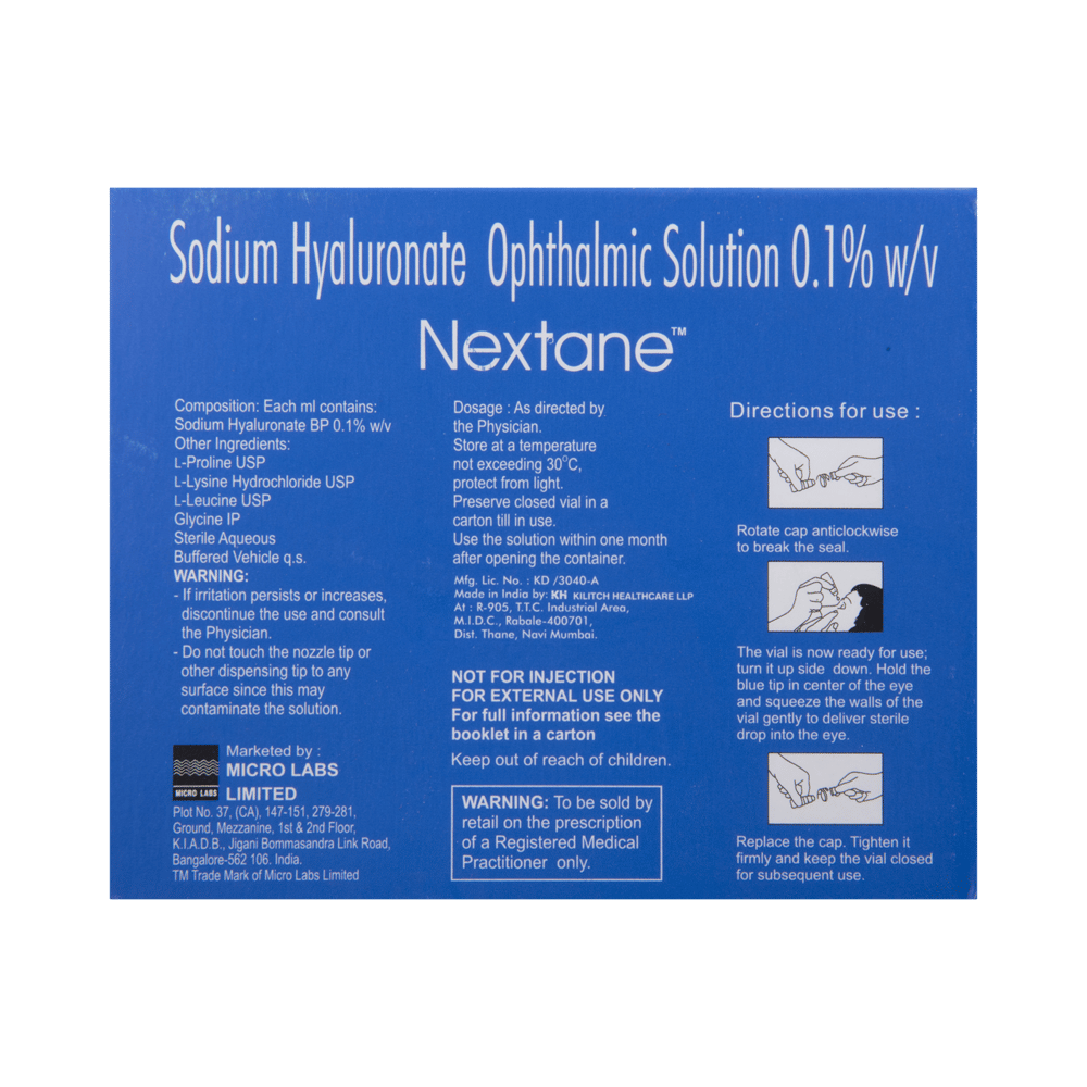 Nextane Ophthalmic Solution