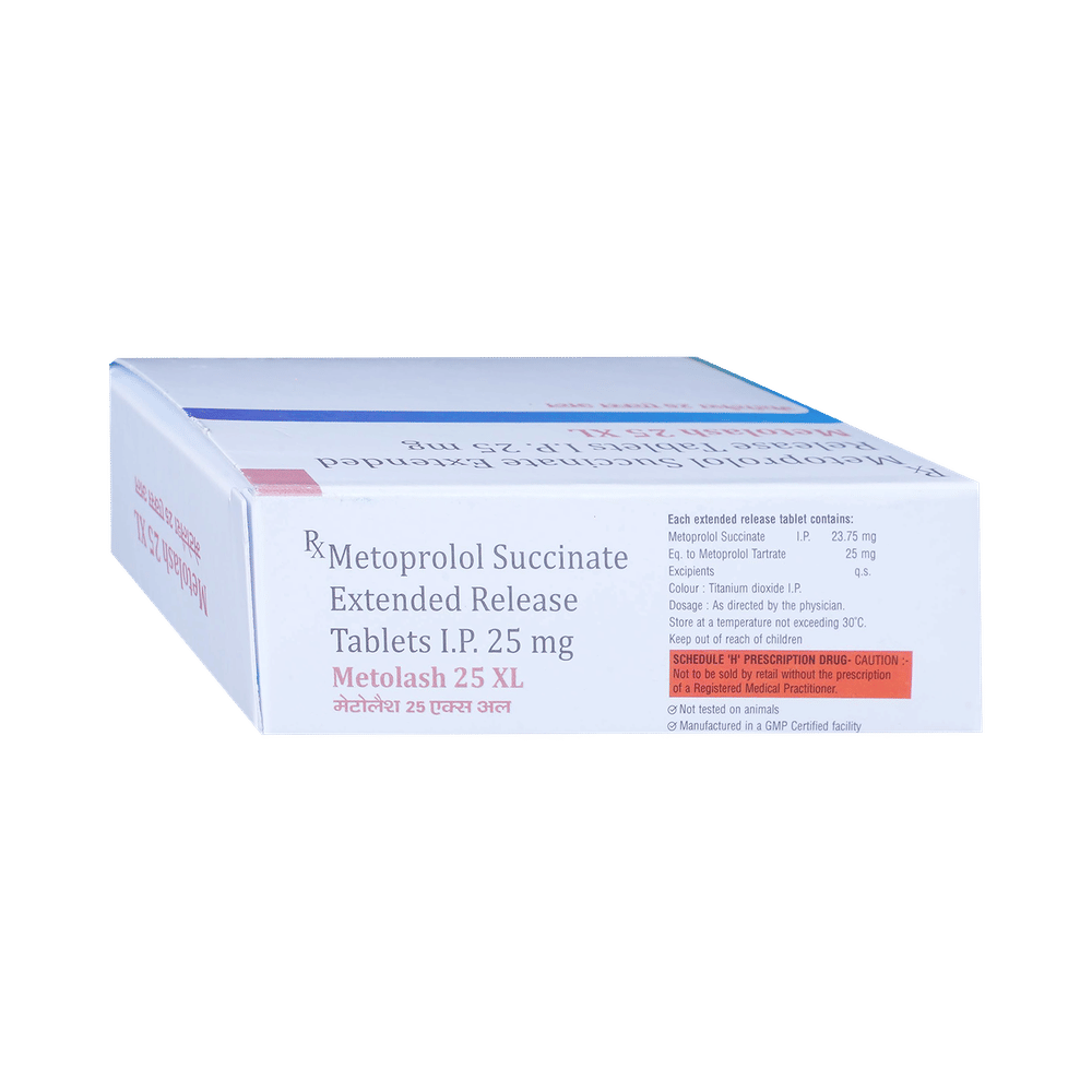 Metolash XL 25mg Tablet ER