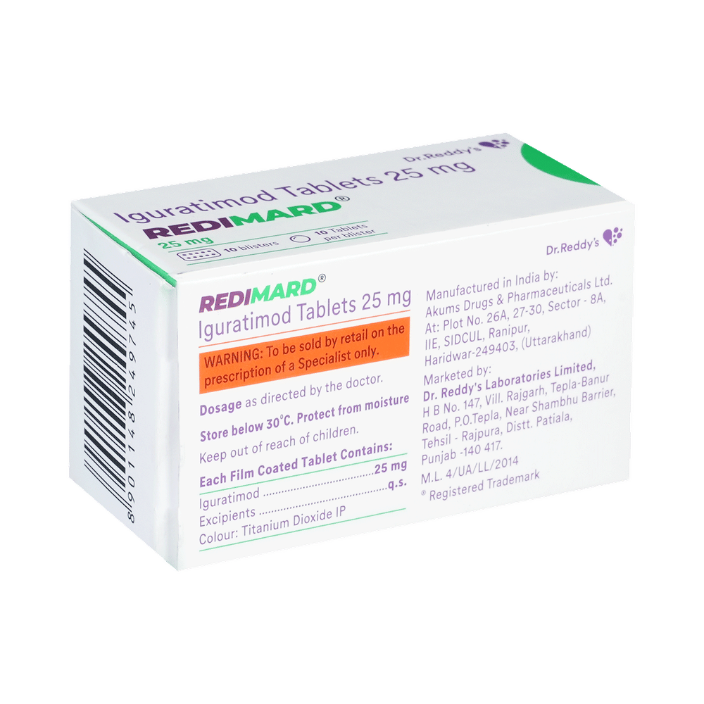 Redimard 25mg Tablet