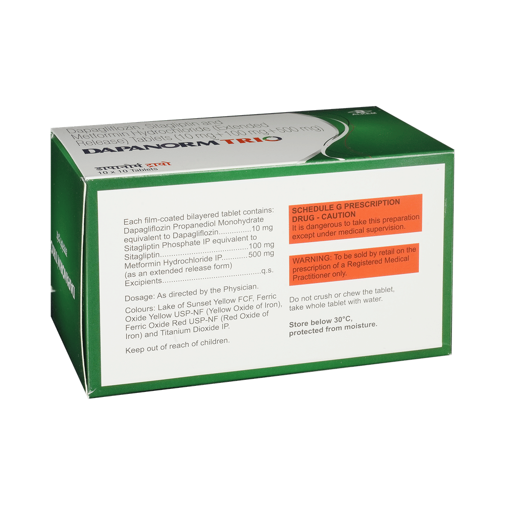 Dapanorm Trio Tablet ER