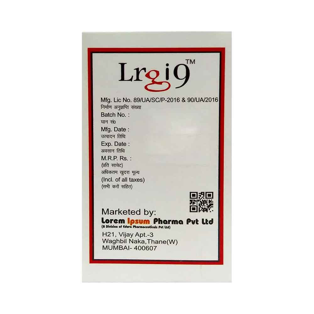 Lrgi 9 Sachet