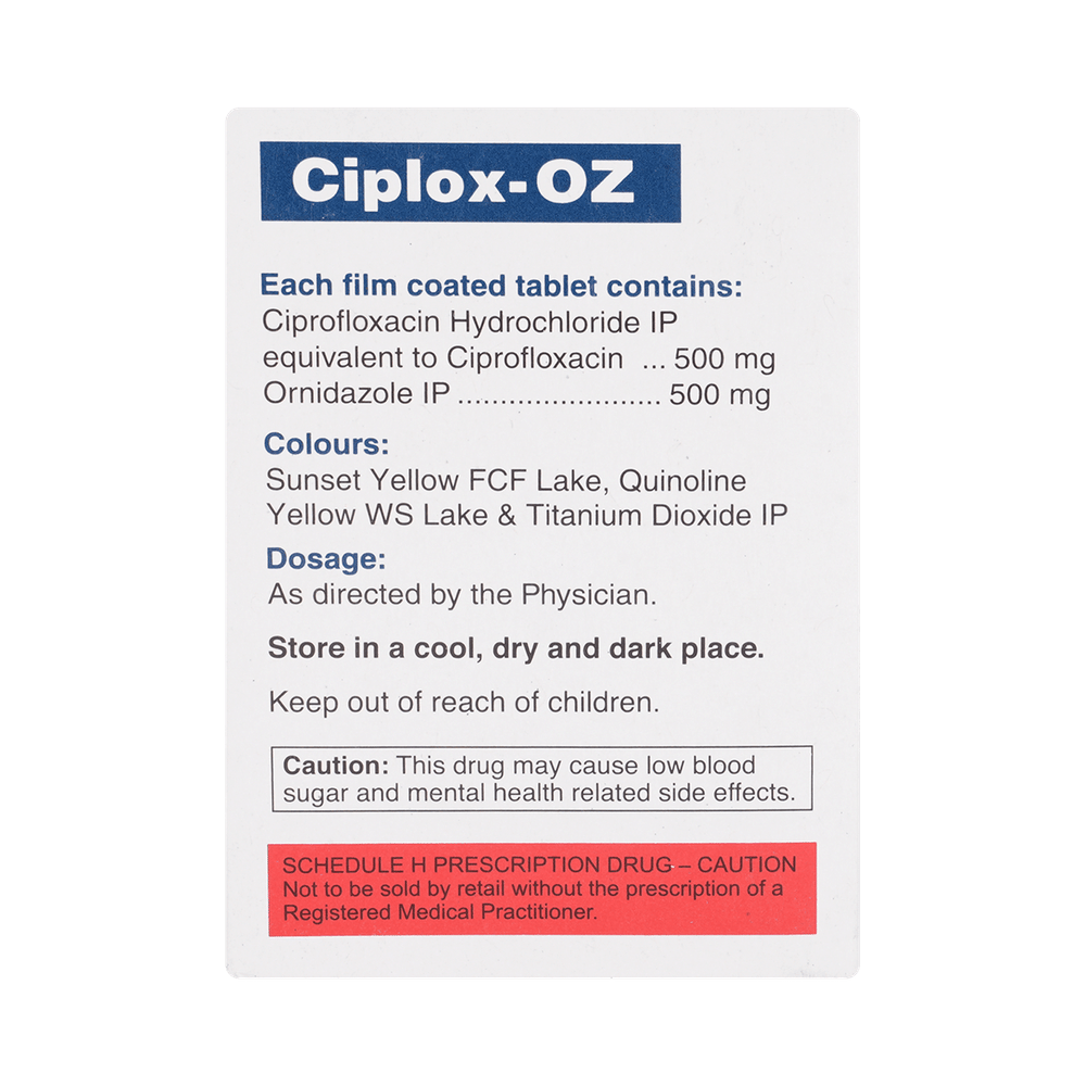 Ciplox-OZ Tablet