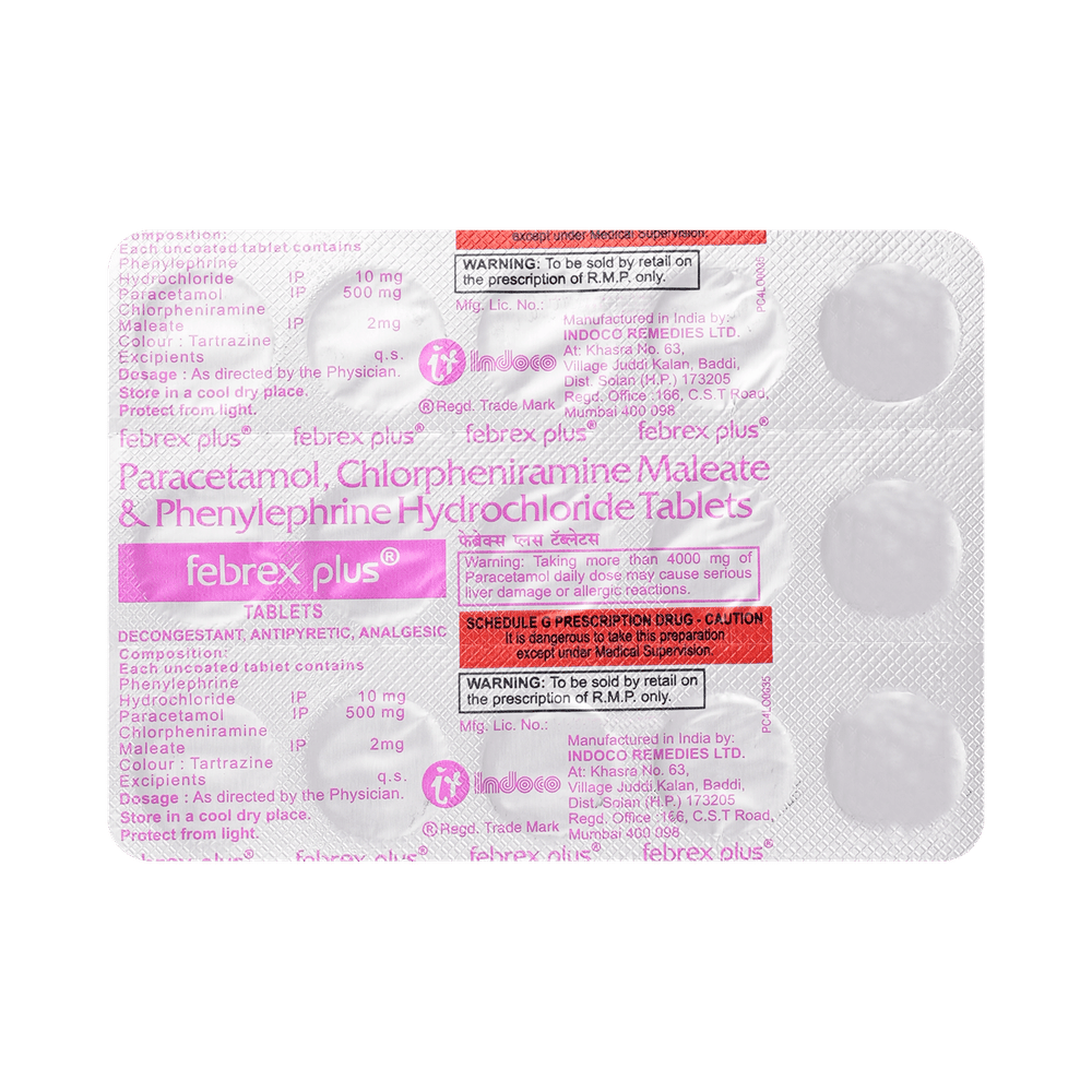 Febrex Plus Tablet