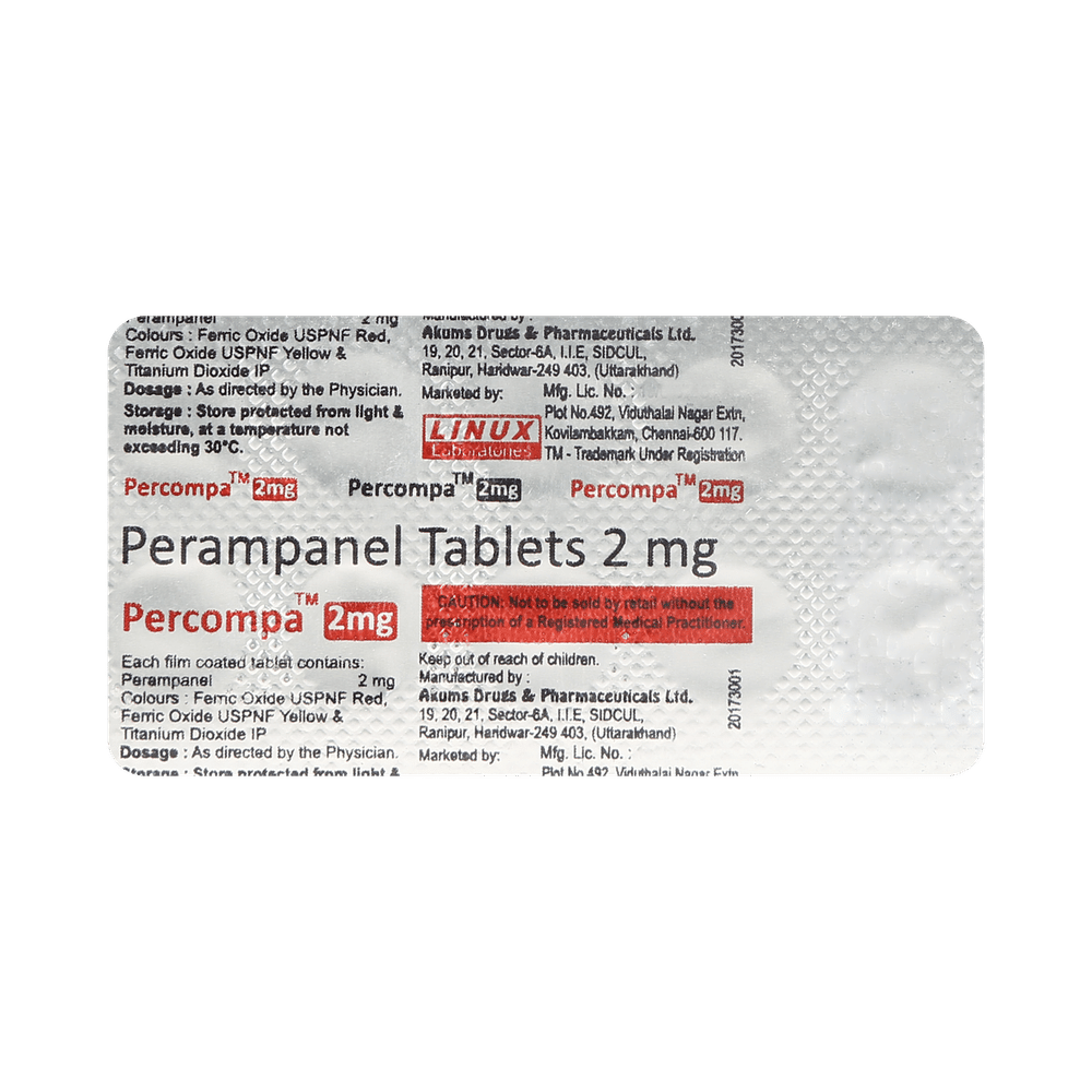 Percompa 2mg Tablet