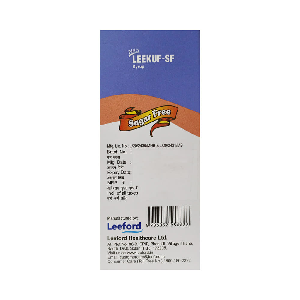 Neo Leekuf SF Syrup Sugar Free