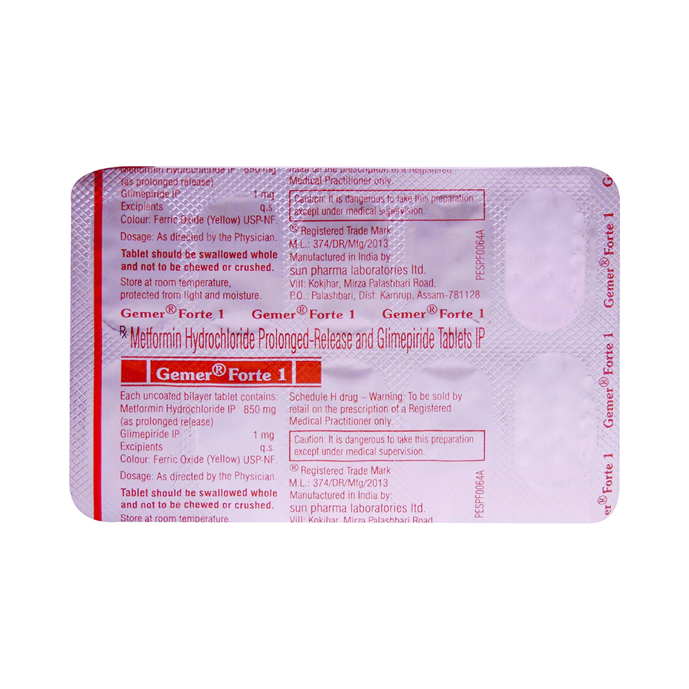 Gemer Forte 1 Tablet PR
