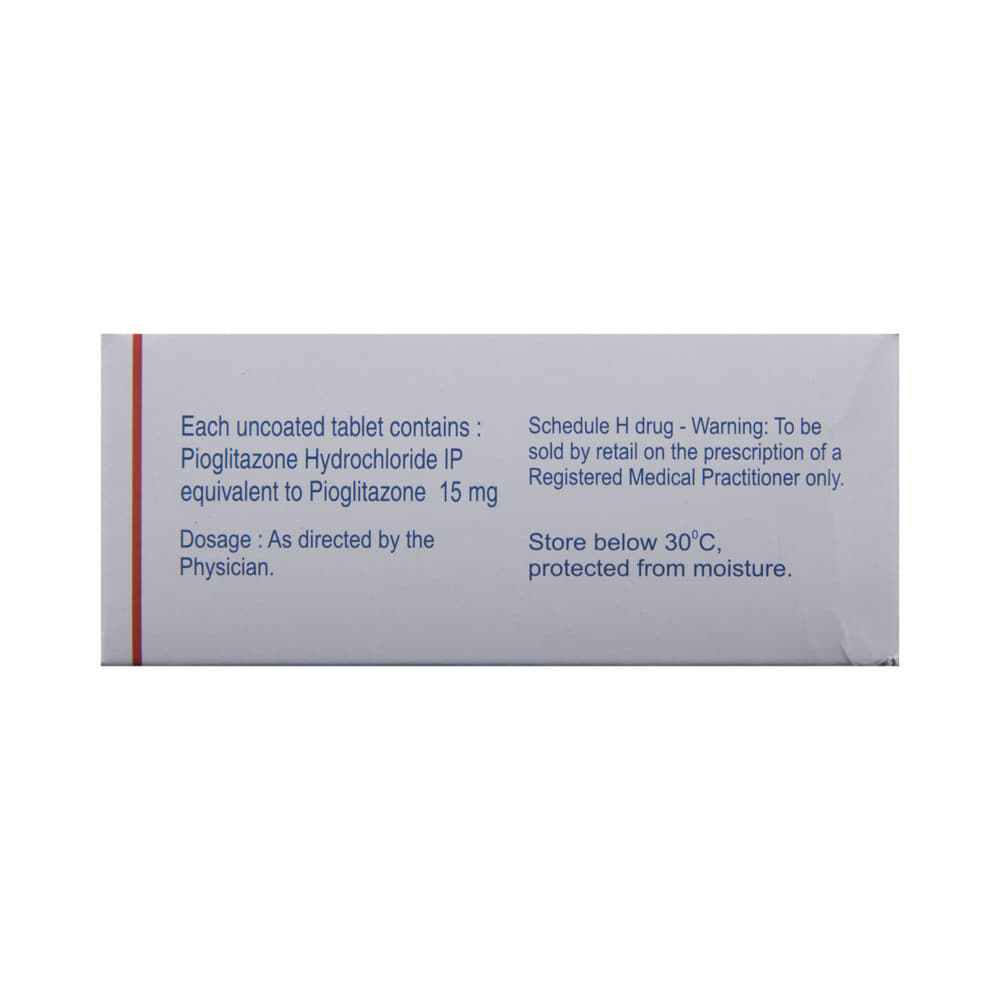 Pioglar 15 Tablet
