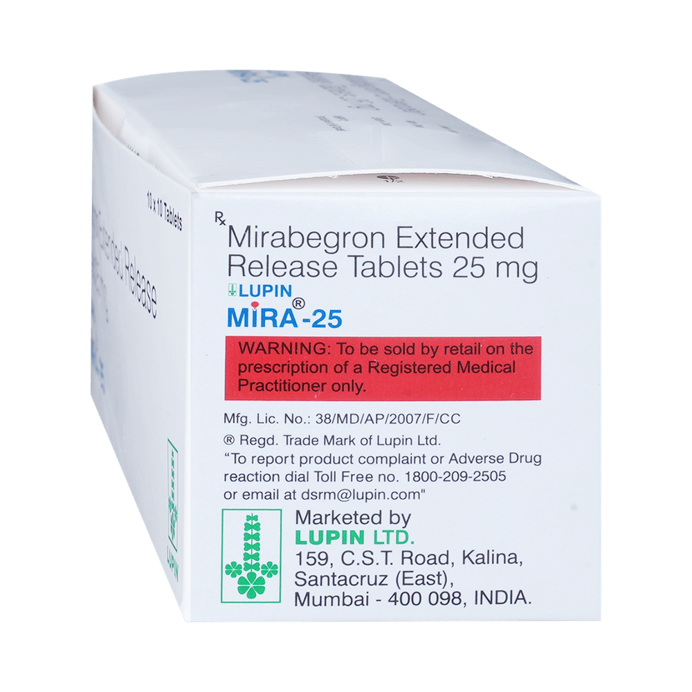 Lupin Mira 25 Tablet ER