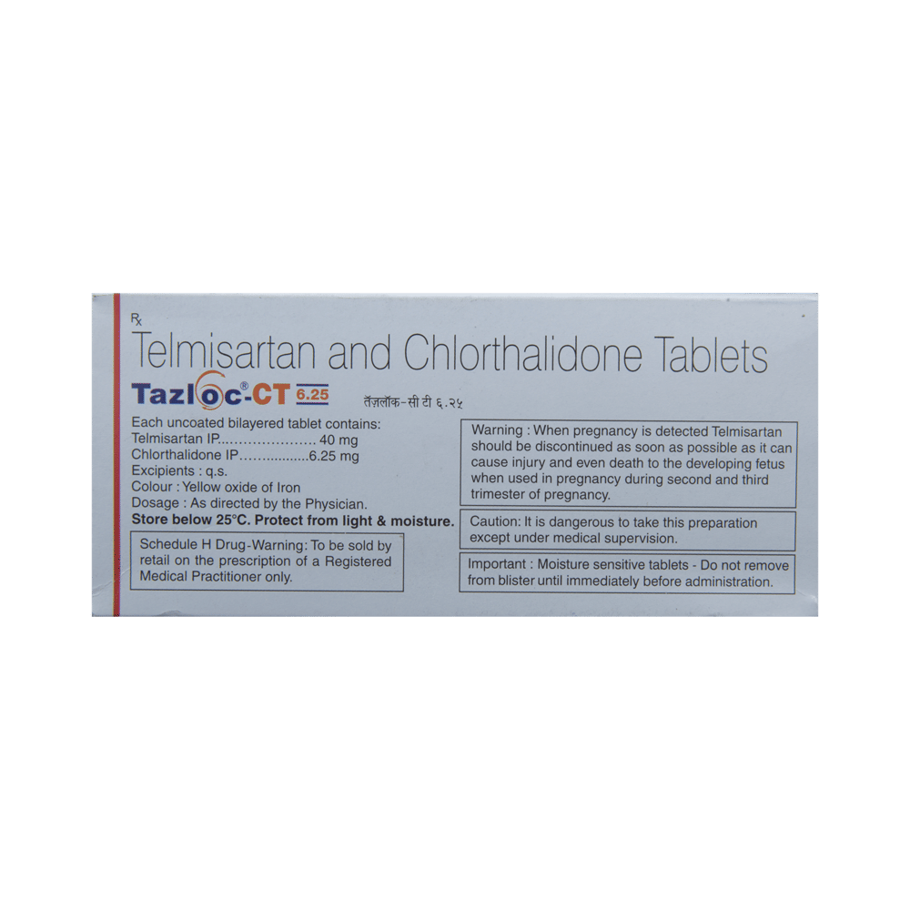 TAZloC-CT 6.25 Tablet