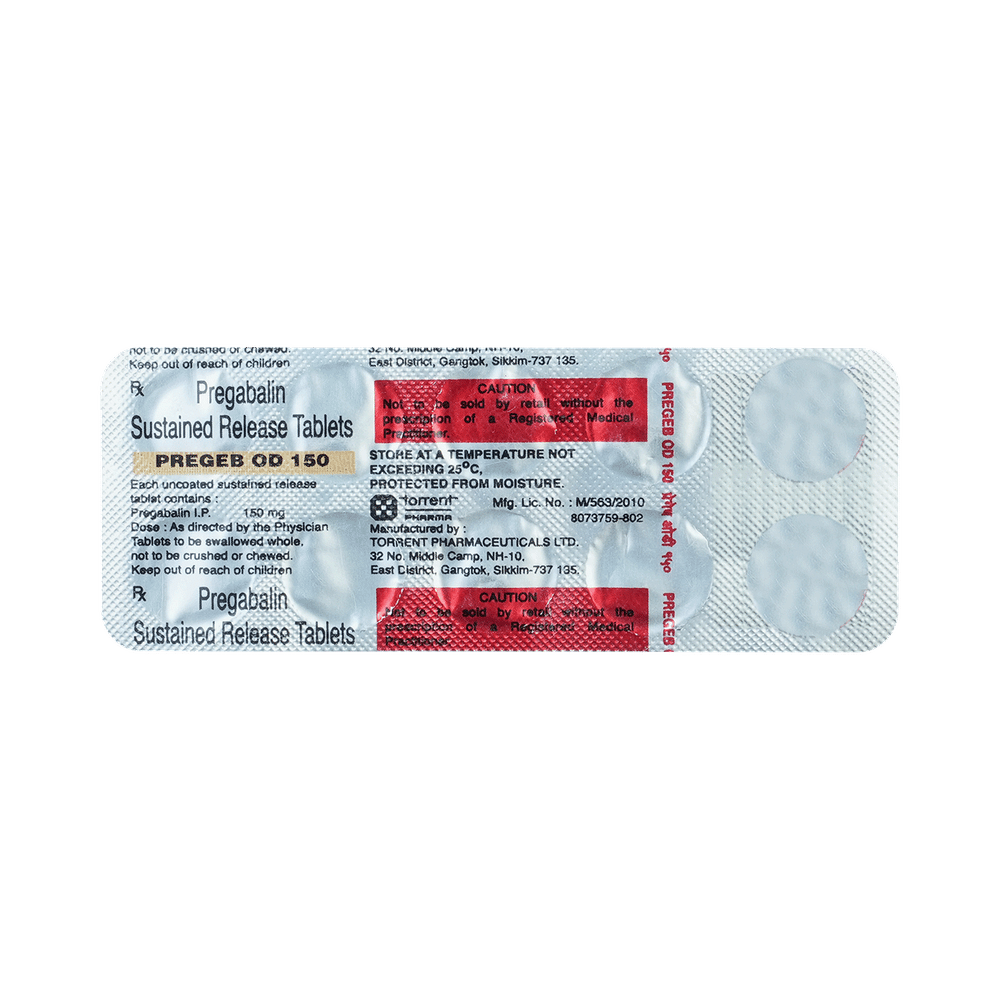Pregeb OD 150 Tablet SR