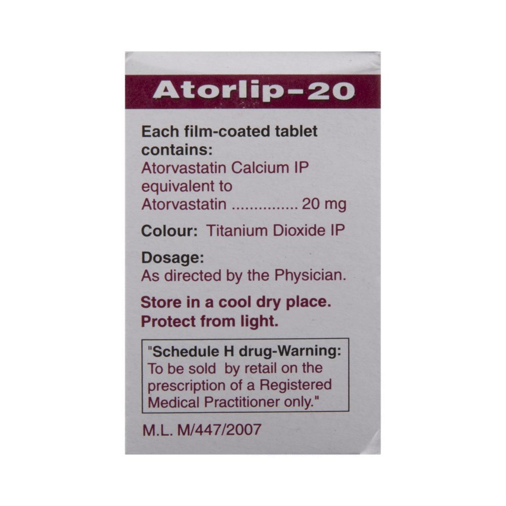 ATORlip 20 Tablet