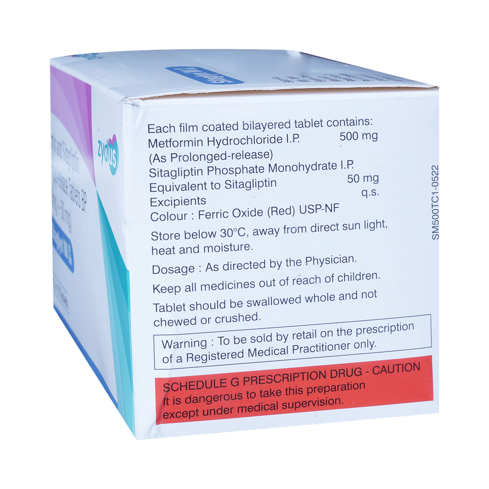 SITAglyn M 50/500 Tablet PR