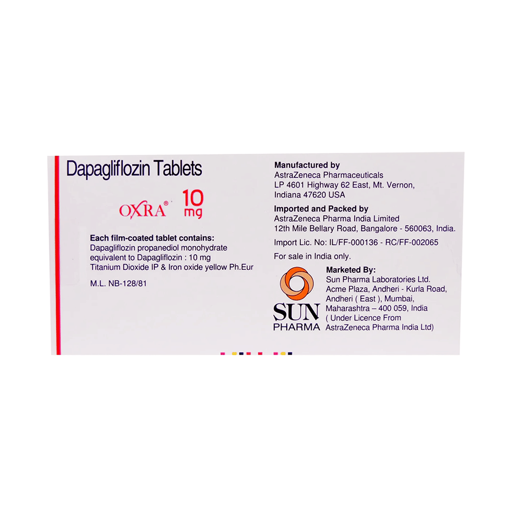 Oxra 10mg Tablet