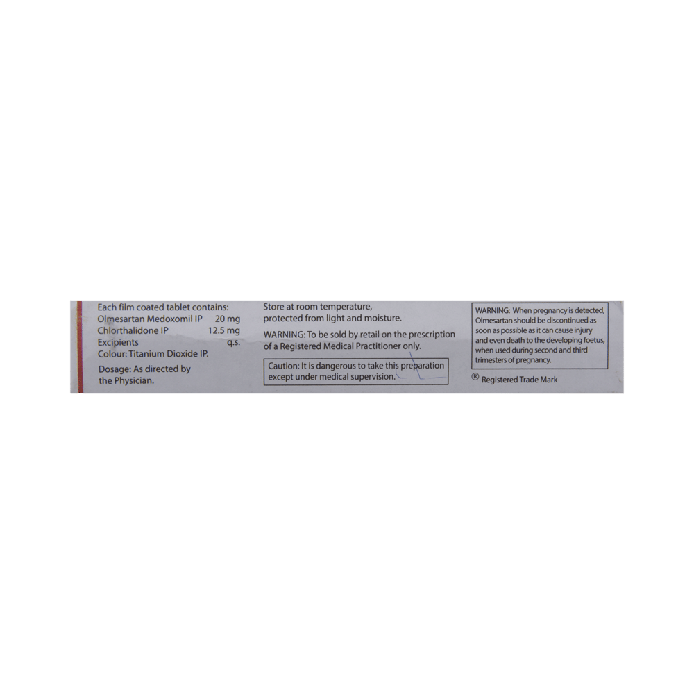 Olmezest CH 20 Tablet