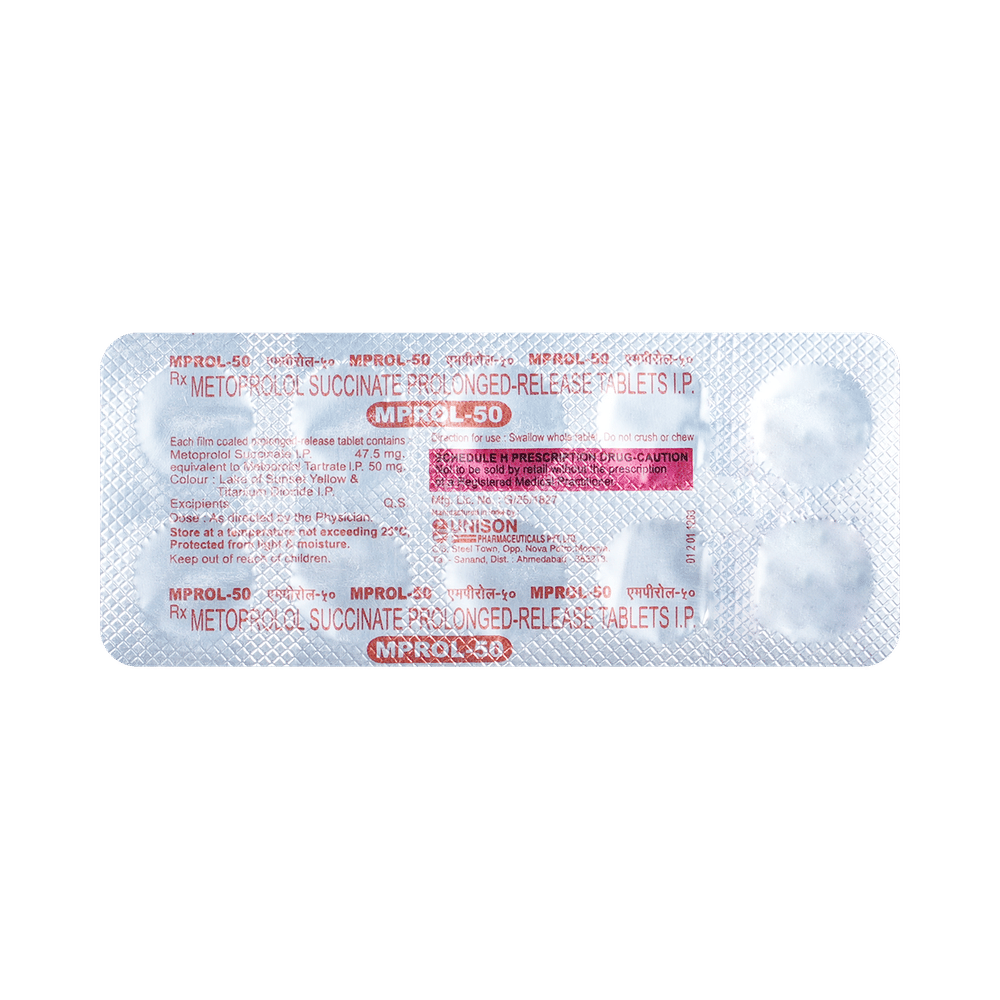 Mprol 50mg Tablet