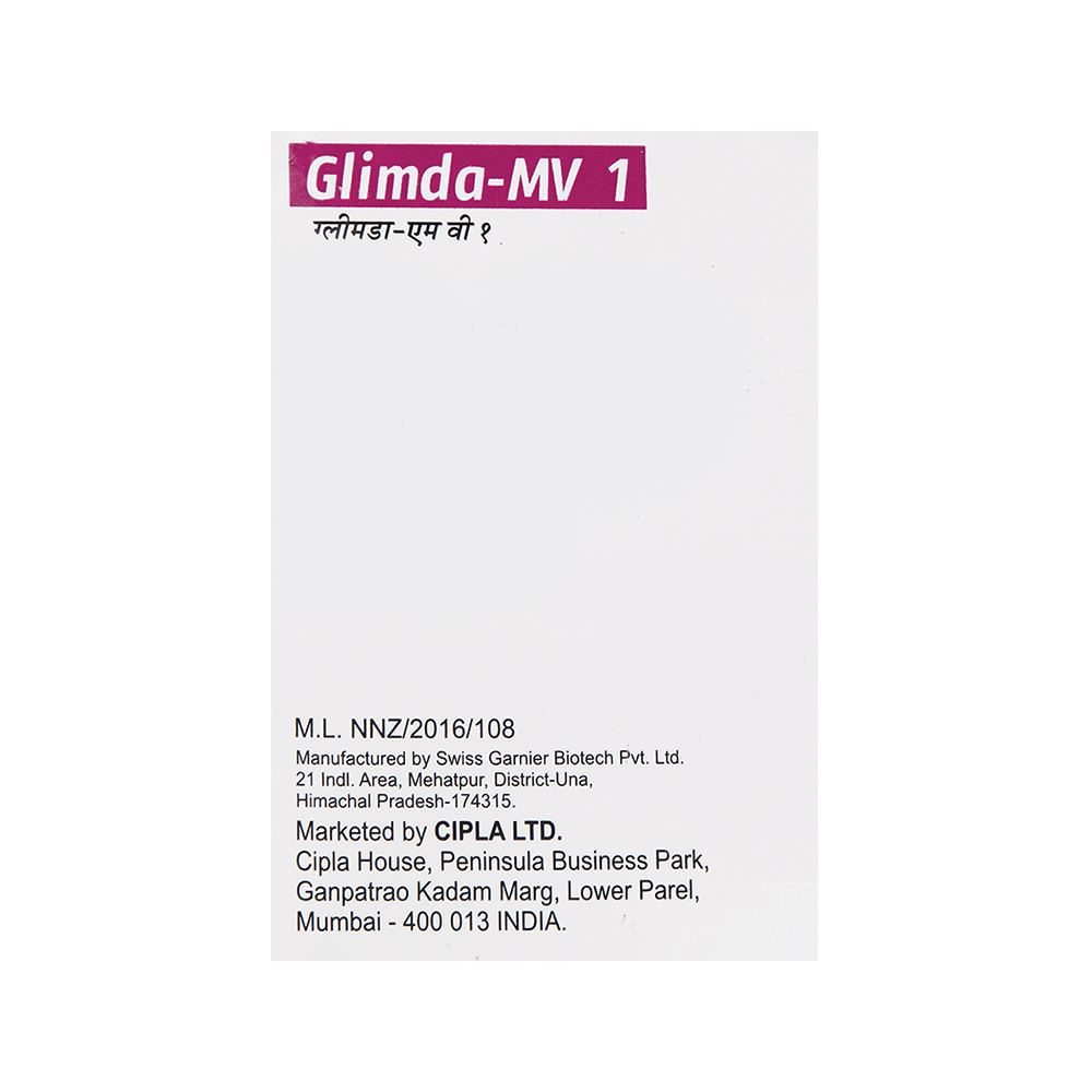GlimDA-MV 1 Tablet SR
