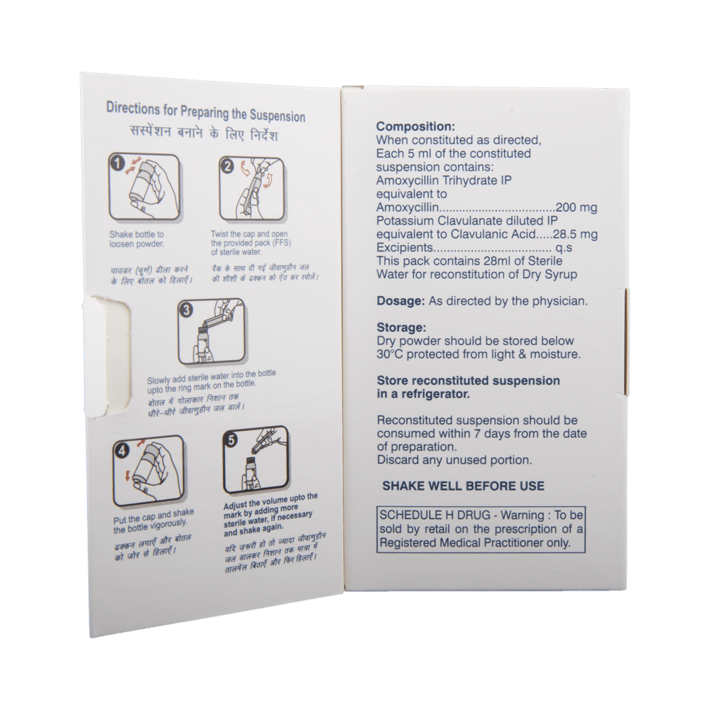 Mox CV BD 228.5mg Powder for Oral Suspension