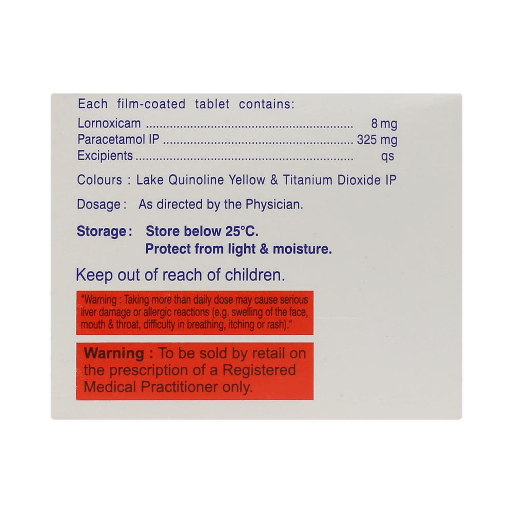 Lornoxi P Tablet