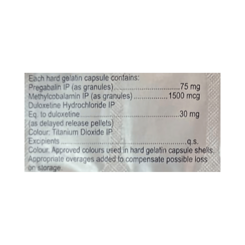 Pregabid DM 75/30 Capsule