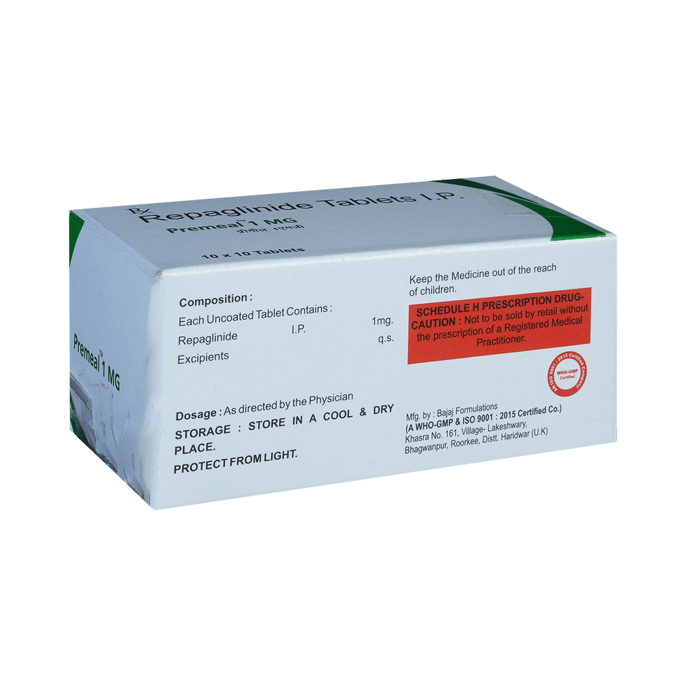 Premeal 1mg Tablet