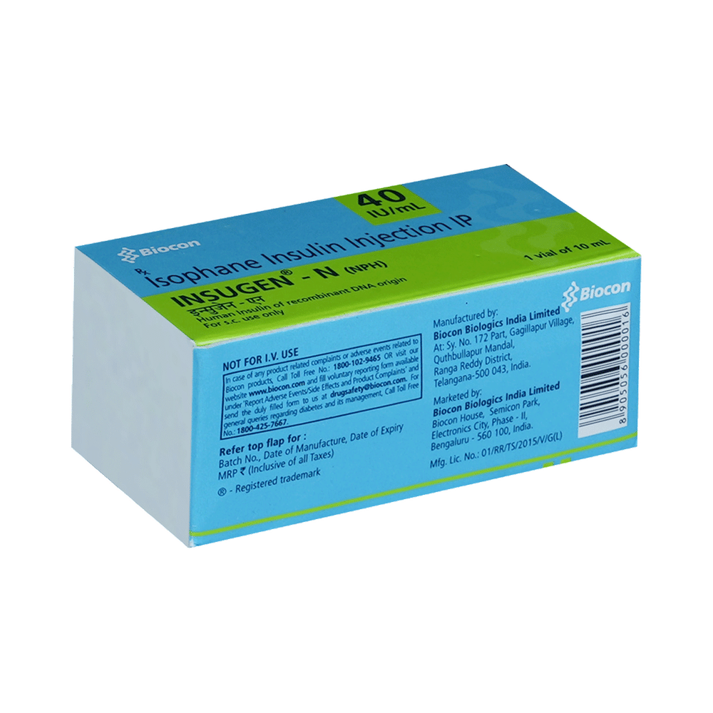 Insugen-N 40IU/ml Suspension for Injection