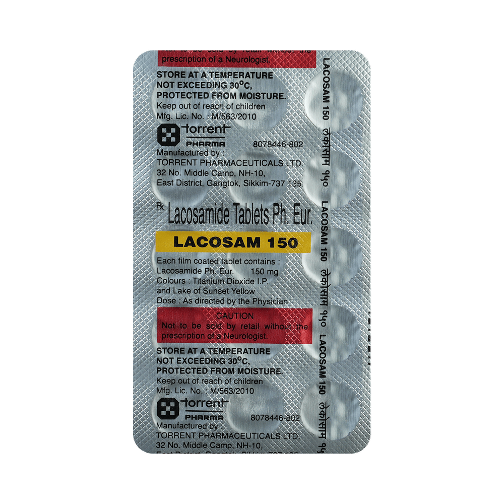 Lacosam 150 Tablet