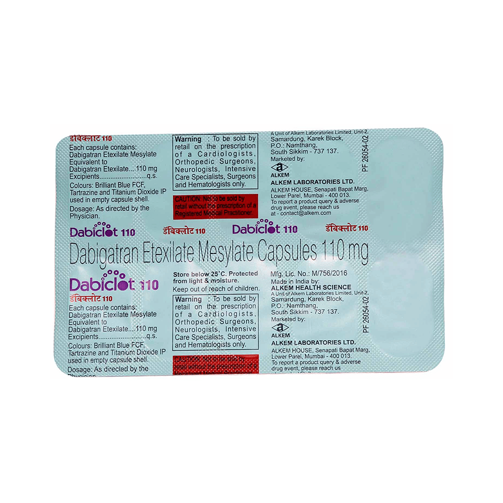 Dabiclot 110 Capsule